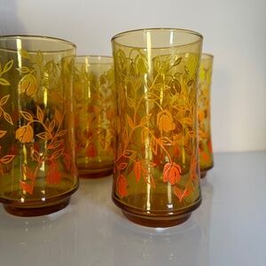 Vintage Libby Glass MCM 10oz. Drinking Glasses (4)